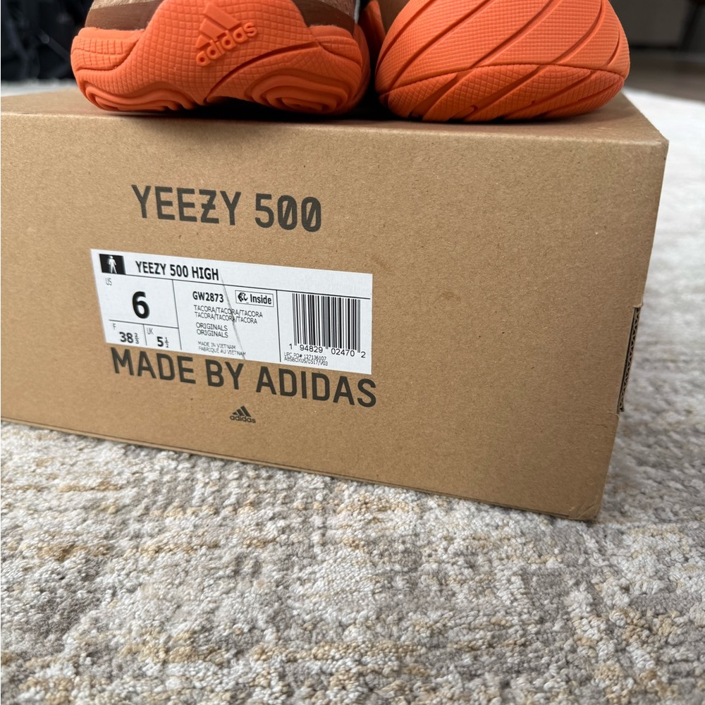 adidas Yeezy 500 High - Orange/Brown